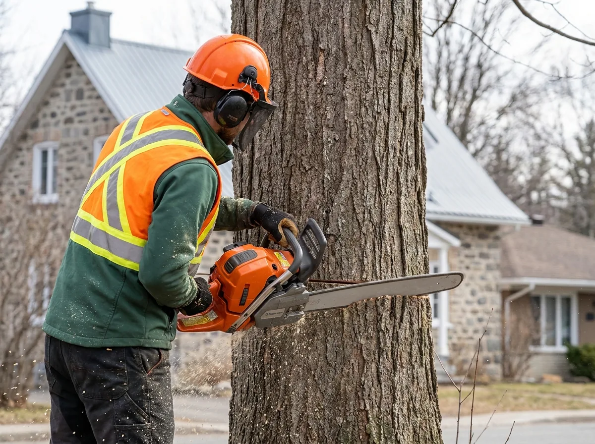 Abattage d'arbre Québec