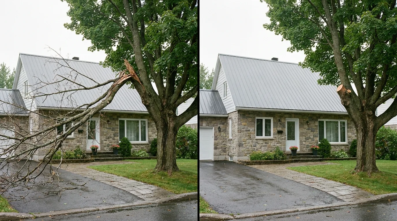 Branche dangereuse · Québec
