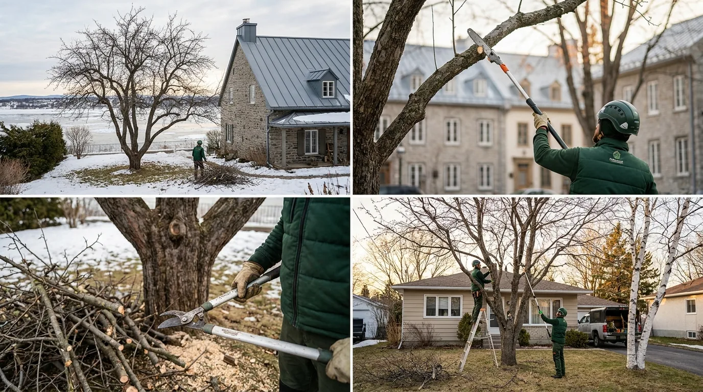 Taille des arbres fruitiers au Québec : guide par saison (Québec)